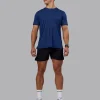 Pace Running Tee - Midnight Blue