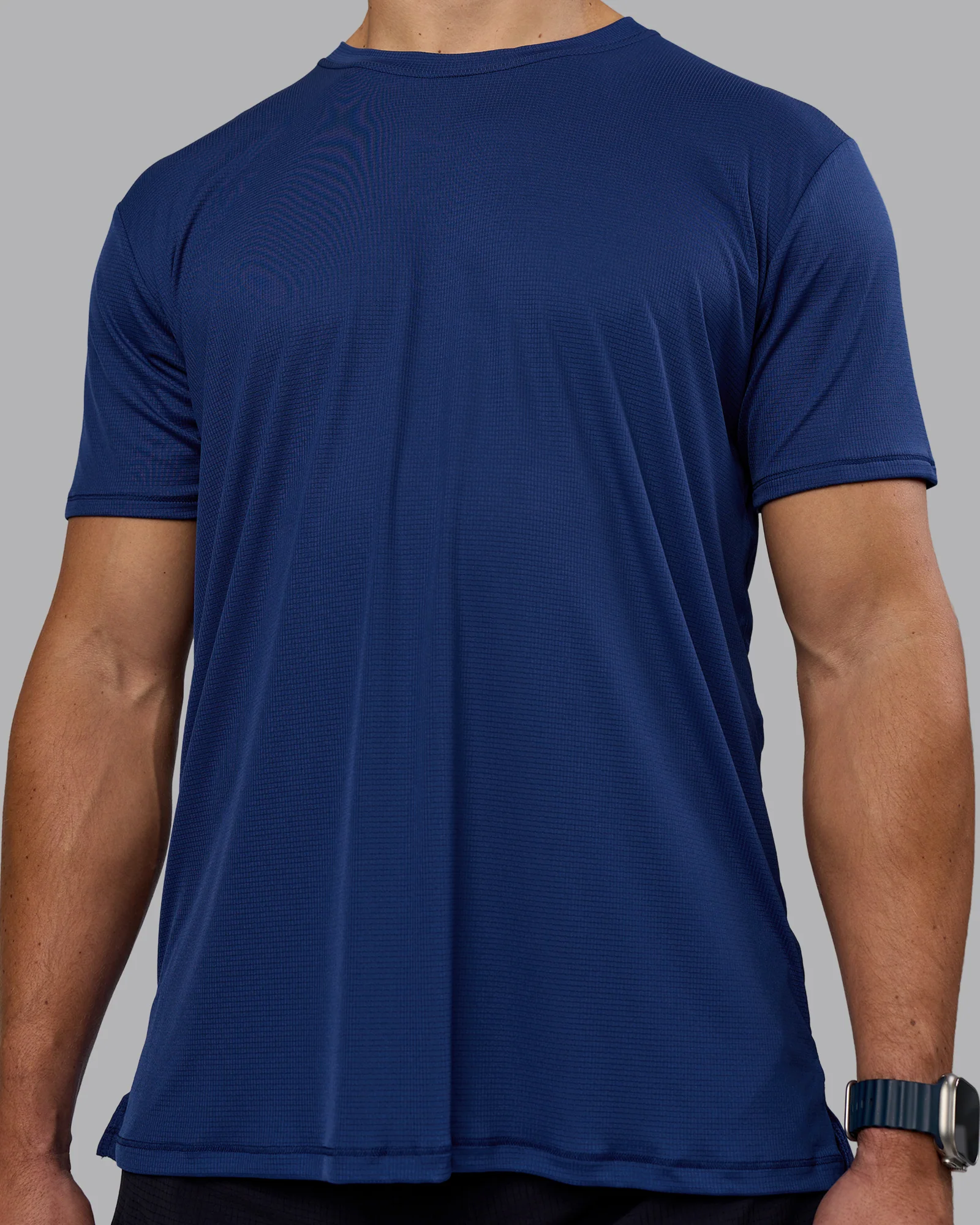 Pace Running Tee - Midnight Blue