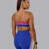 Embrace Sports Bra - Power Cobalt-Fuchsia Pink