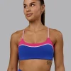Embrace Sports Bra - Power Cobalt-Fuchsia Pink