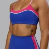 Embrace Sports Bra - Power Cobalt-Fuchsia Pink