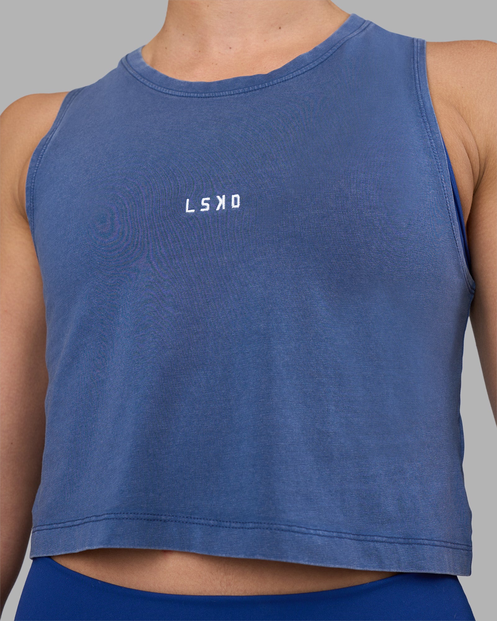 17309-go-to-flxcotton-tank-midnight-blue-washed-white-5.jpg Go-To FLXCotton Tank - Midnight Blue Washed-White