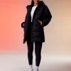 Go-To Puffer Long Jacket - Black