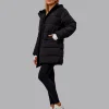 Go-To Puffer Long Jacket - Black