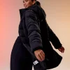 Go-To Puffer Long Jacket - Black