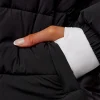 Go-To Puffer Long Jacket - Black