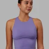 Enhance Shelf Bra Tank - Dahlia Purple