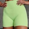 Fusion Ultra High-Rise 4" Short Pockets - Solar Lime