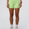 Fusion Ultra High-Rise 4" Short Pockets - Solar Lime