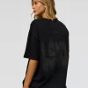 Memory In Motion Heavyweight Oversized Tee - Black Washed