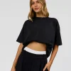 Memory In Motion Heavyweight Oversized Tee - Black Washed