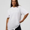 17424-high-run-flxcotton-oversized-tee-white-jelly-mint-5.webp High Run FLXCotton Oversized Tee - White-Jelly Mint