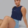 17451-go-to-flxcotton-tank-future-navy-white-2.webp Go-To FLXCotton Tank - Future Navy-White