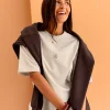 CF Unisex Oversized Heavyweight FLXCotton Tee - Clay-CF X LSKD Sport