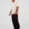 CF Unisex Oversized Heavyweight FLXCotton Tee - Clay-CF X LSKD Sport