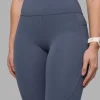 Rep Ultra High-Rise Full Length Legging Pockets - Night Shadow-White