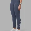 Rep Ultra High-Rise Full Length Legging Pockets - Night Shadow-White