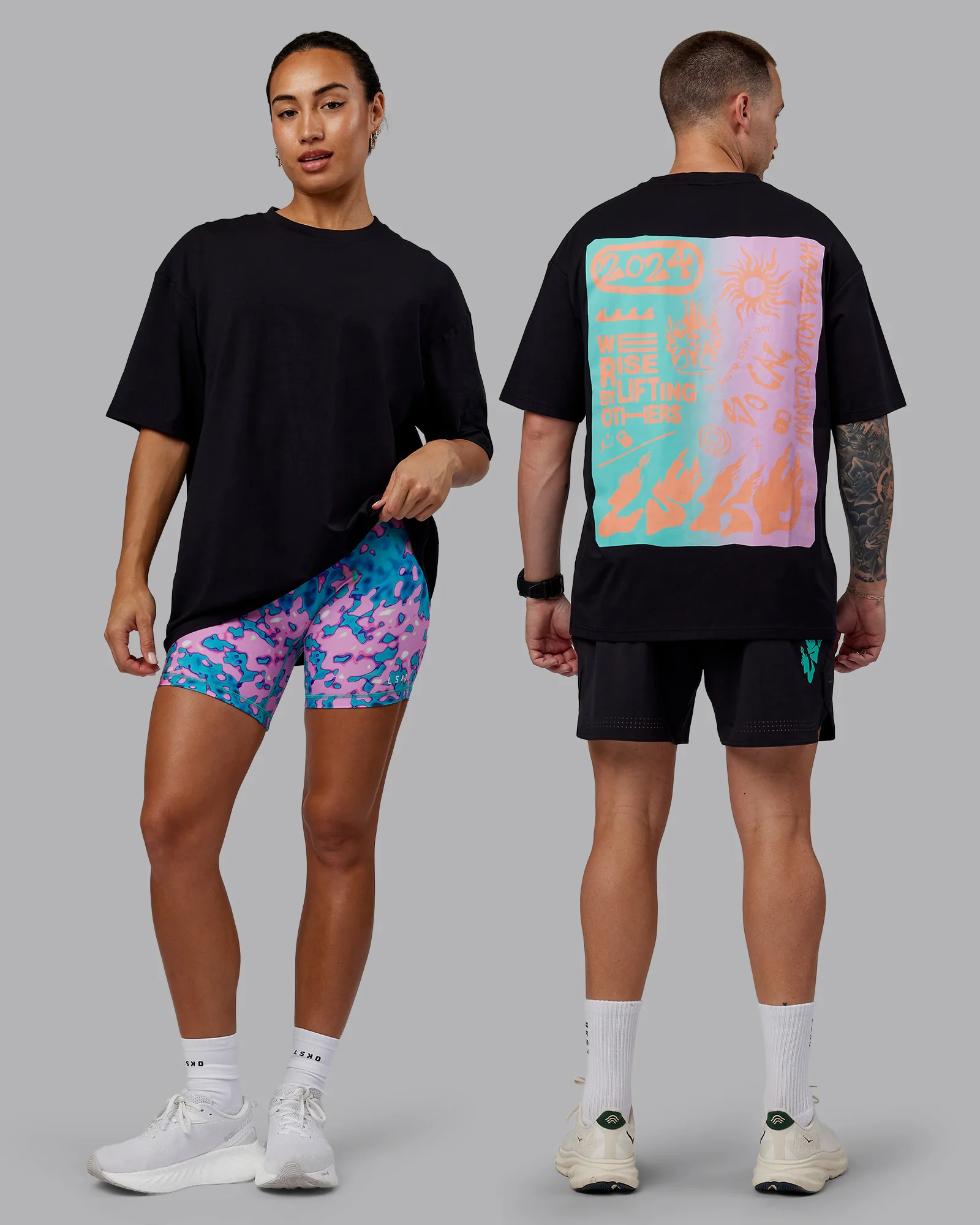17555-so-cal-24-flxcotton-oversize-tee-black-beacon-orange-1.webp So Cal 24 FLXCotton Oversize Tee - Black-Beacon Orange