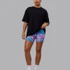 So Cal 24 FLXCotton Oversize Tee - Black-Beacon Orange