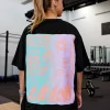 So Cal 24 FLXCotton Oversize Tee - Black-Beacon Orange