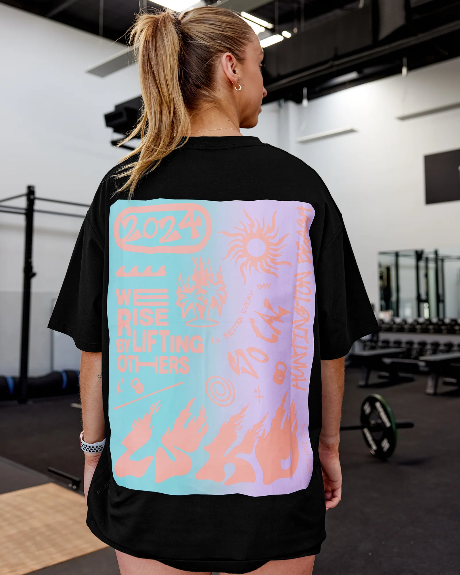 17555-so-cal-24-flxcotton-oversize-tee-black-beacon-orange-2.webp So Cal 24 FLXCotton Oversize Tee - Black-Beacon Orange