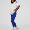 Urban Blur Heavyweight Unisex Oversized Tee - Off White-Power Cobalt