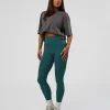 Inferno Journey FLXCotton Oversized Tee - Dark Storm Washed-Iceberg Green