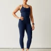 Twist Tank With Shelf Bra - Future Navy