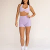 Luminous Sports Bra - Pale Lilac-White