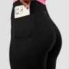 1767-liberate-high-rise-6-short-pockets-black-candy-pink-1.webp Liberate High-Rise 6" Short Pockets - Black-Candy Pink