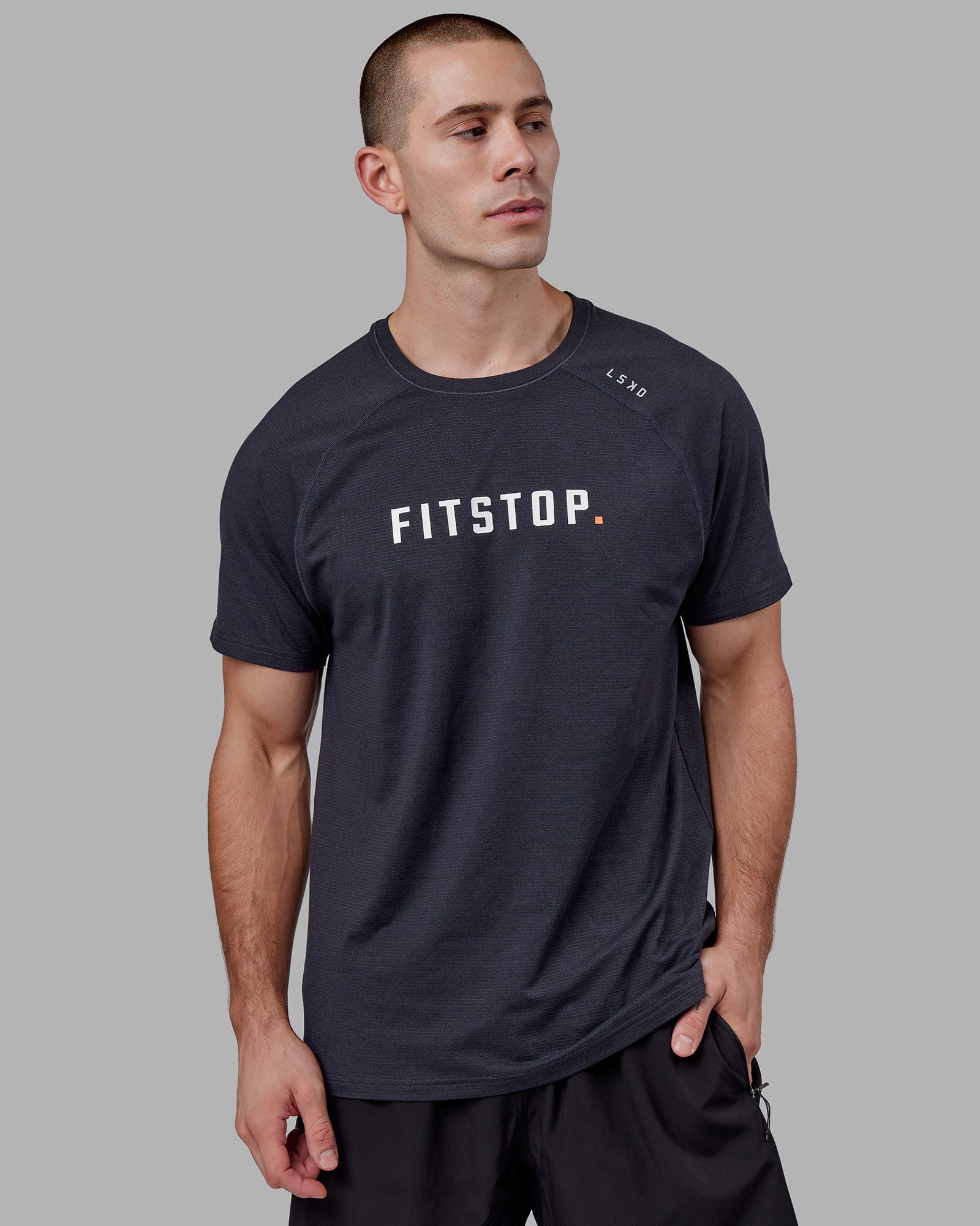 17712-lskd-x-fs-vapourflx-trainer-tee-black-marl-1.jpg LSKD x FS VapourFLX Trainer Tee - Black Marl
