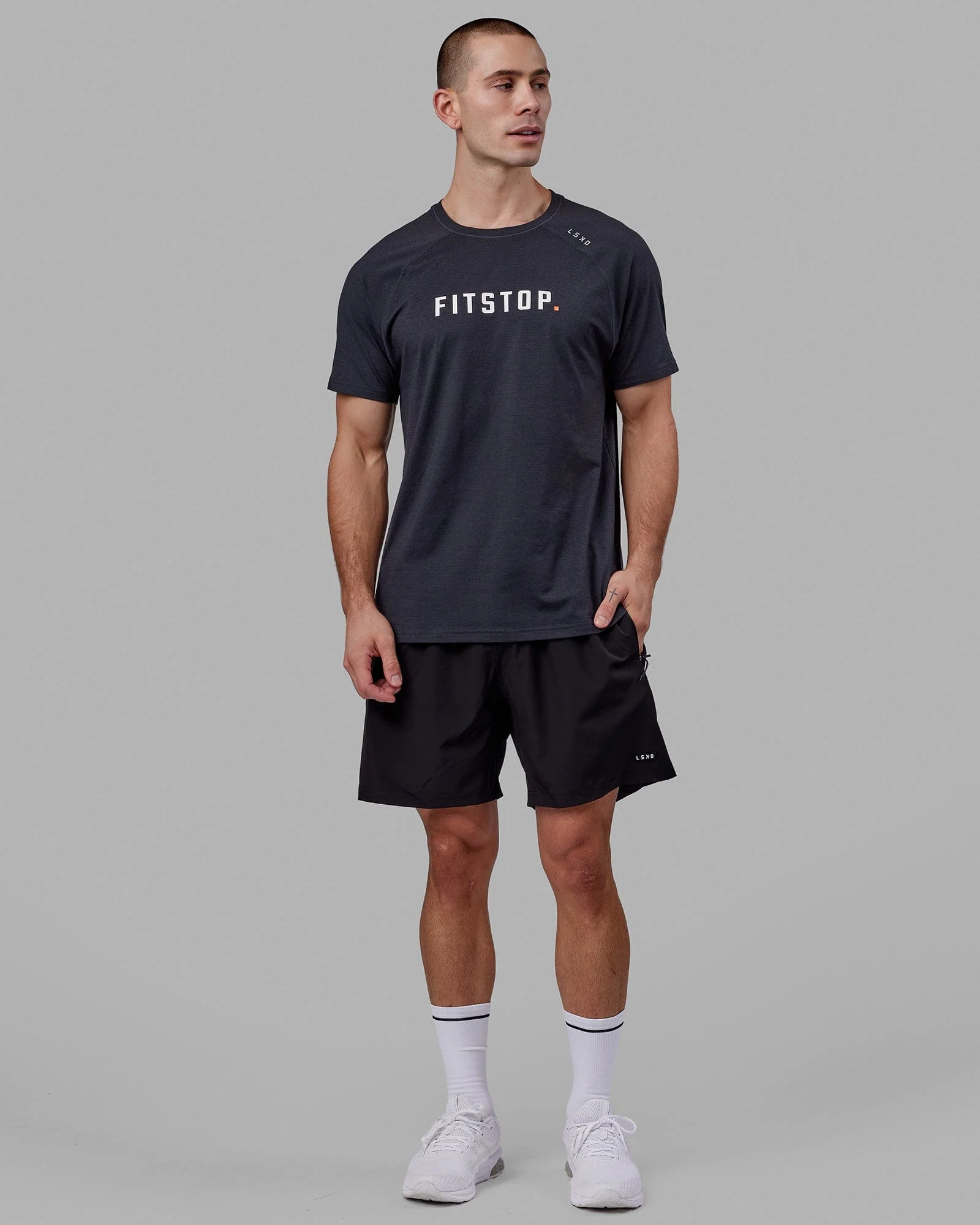 17712-lskd-x-fs-vapourflx-trainer-tee-black-marl-2.webp LSKD x FS VapourFLX Trainer Tee - Black Marl