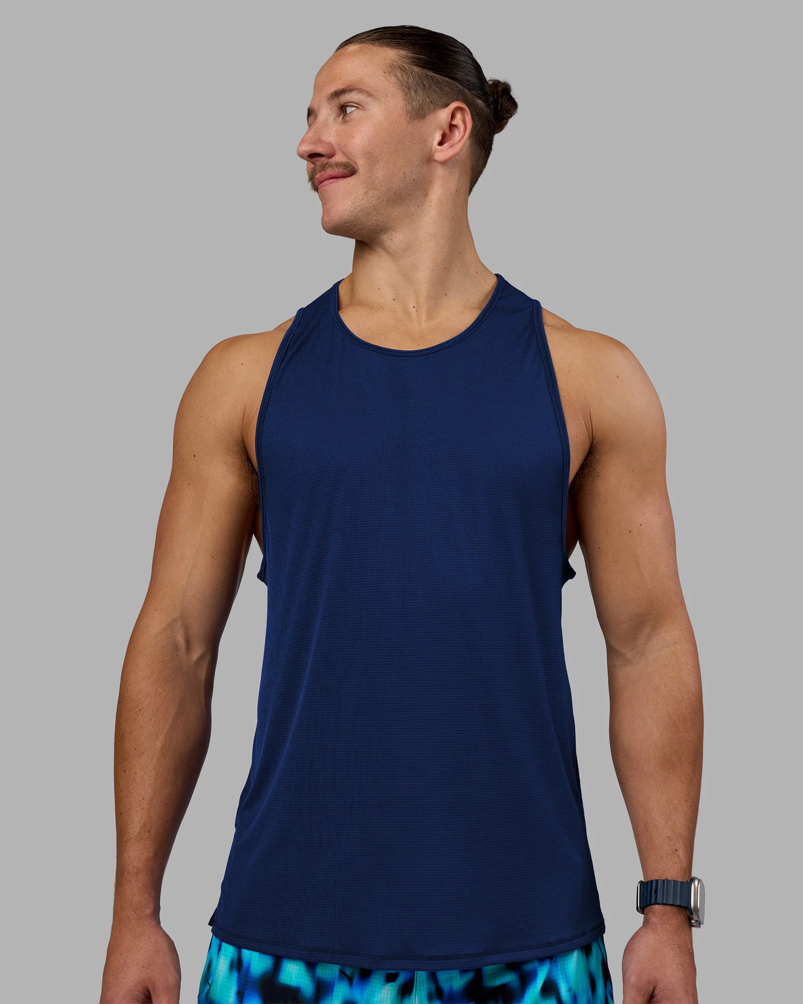 Pace Running Tank - Midnight Blue