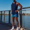 Pace Running Tank - Midnight Blue