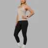 Transition CloudFLX Shelf Bra Tank - Shale Beige