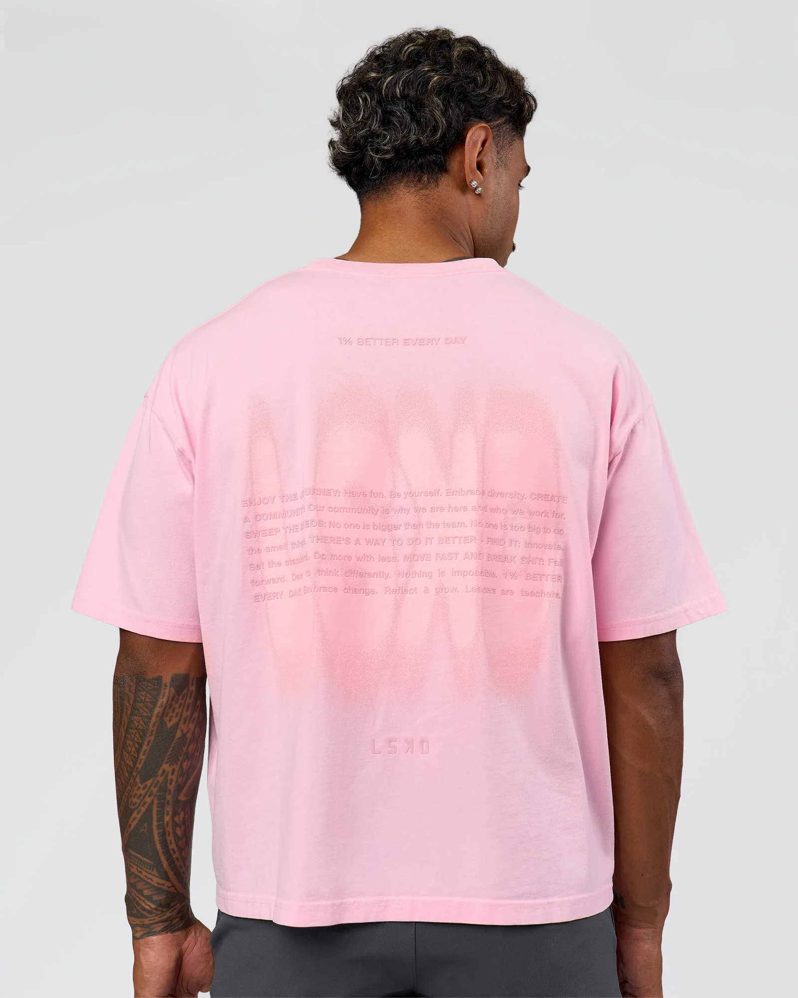 Memory In Motion Heavyweight Boxed Tee - Marshmallow Washed