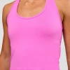 Flow Scoop Neck Performance Tank - Ultra Fuchsia