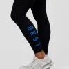 Rep Ultra High-Rise Full Length Legging Pockets - Black-Palace Blue