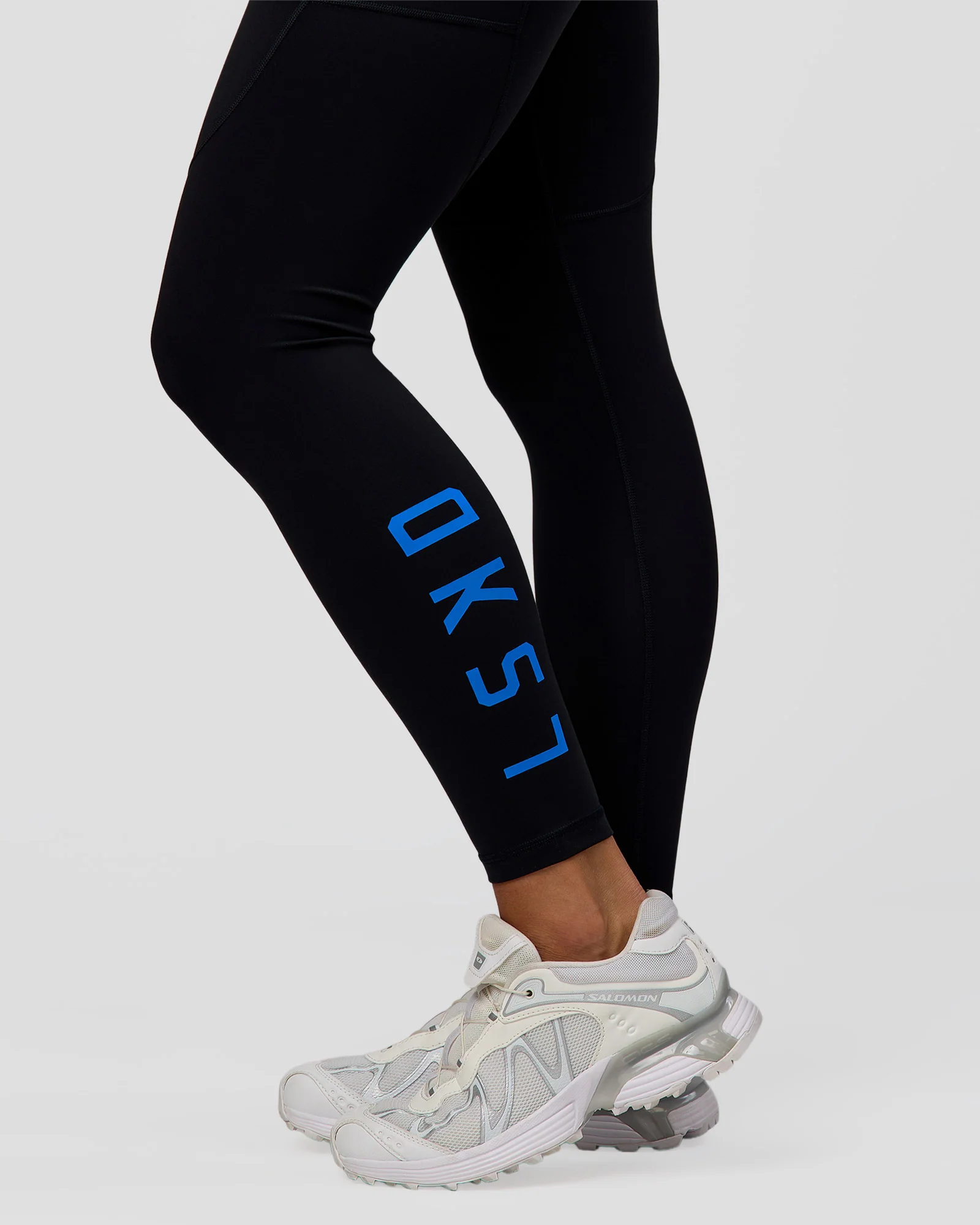 Rep Ultra High-Rise Full Length Legging Pockets - Black-Palace Blue