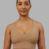 Sculpt Sports Bra - Warm Smoke