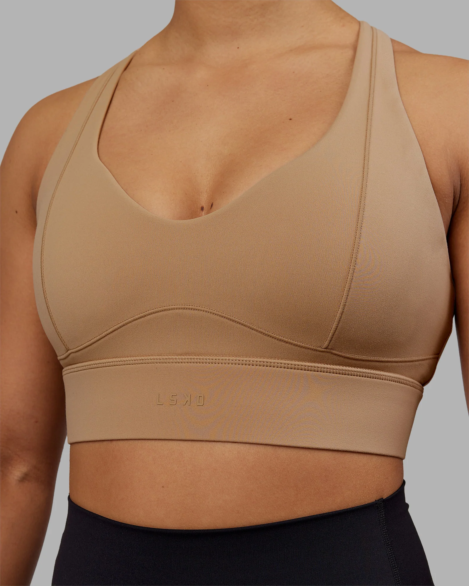 Sculpt Sports Bra - Warm Smoke