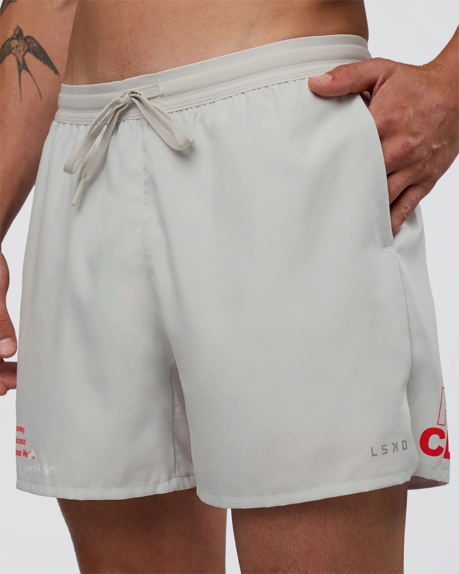 Pace 5" Lined Running Short - Digital Mist-Flame