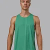 Race Day Performance Tank - Mystic Green