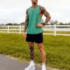 Race Day Performance Tank - Mystic Green