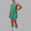 Race Day Performance Tank - Mystic Green