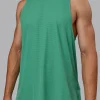 Race Day Performance Tank - Mystic Green