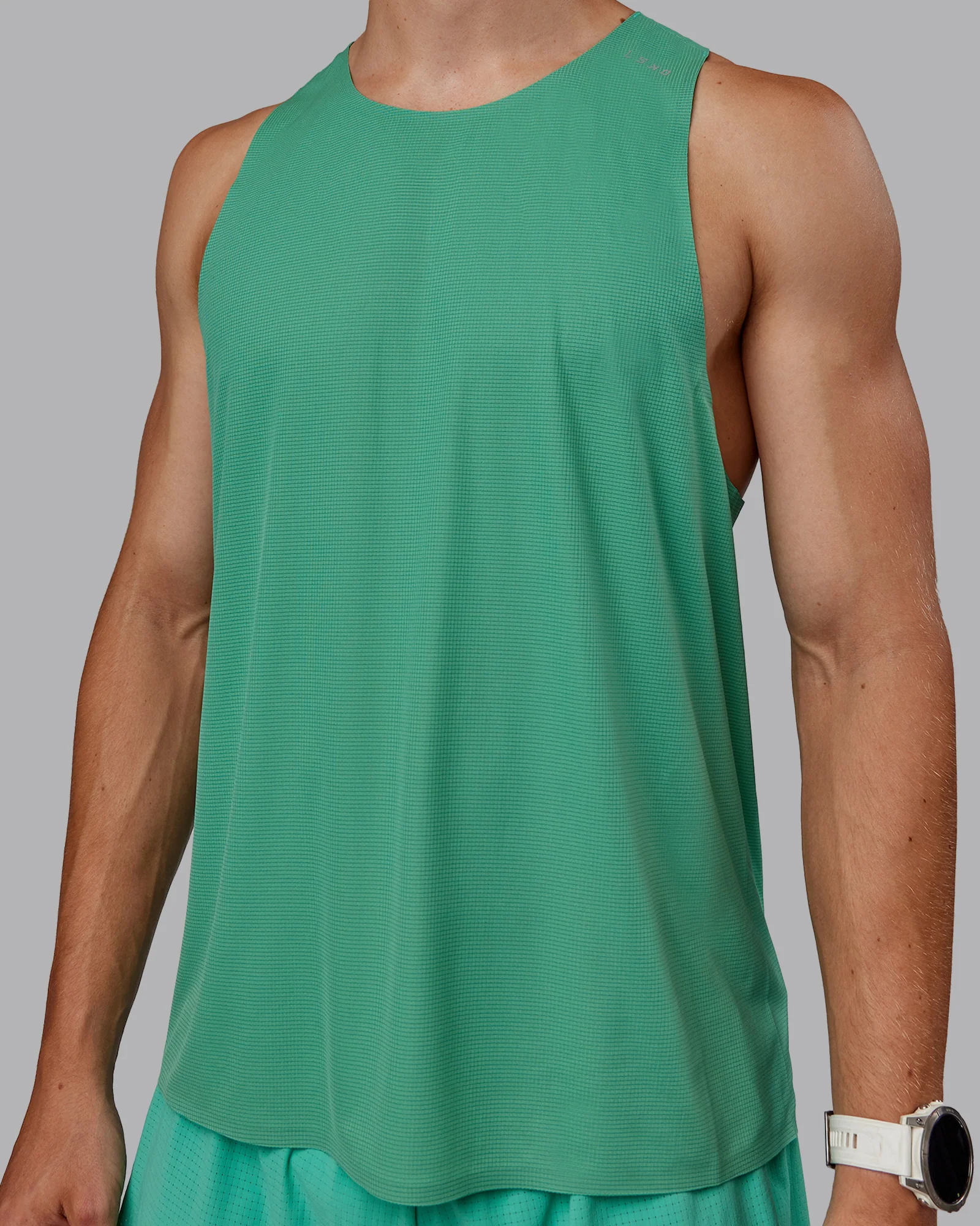 Race Day Performance Tank - Mystic Green