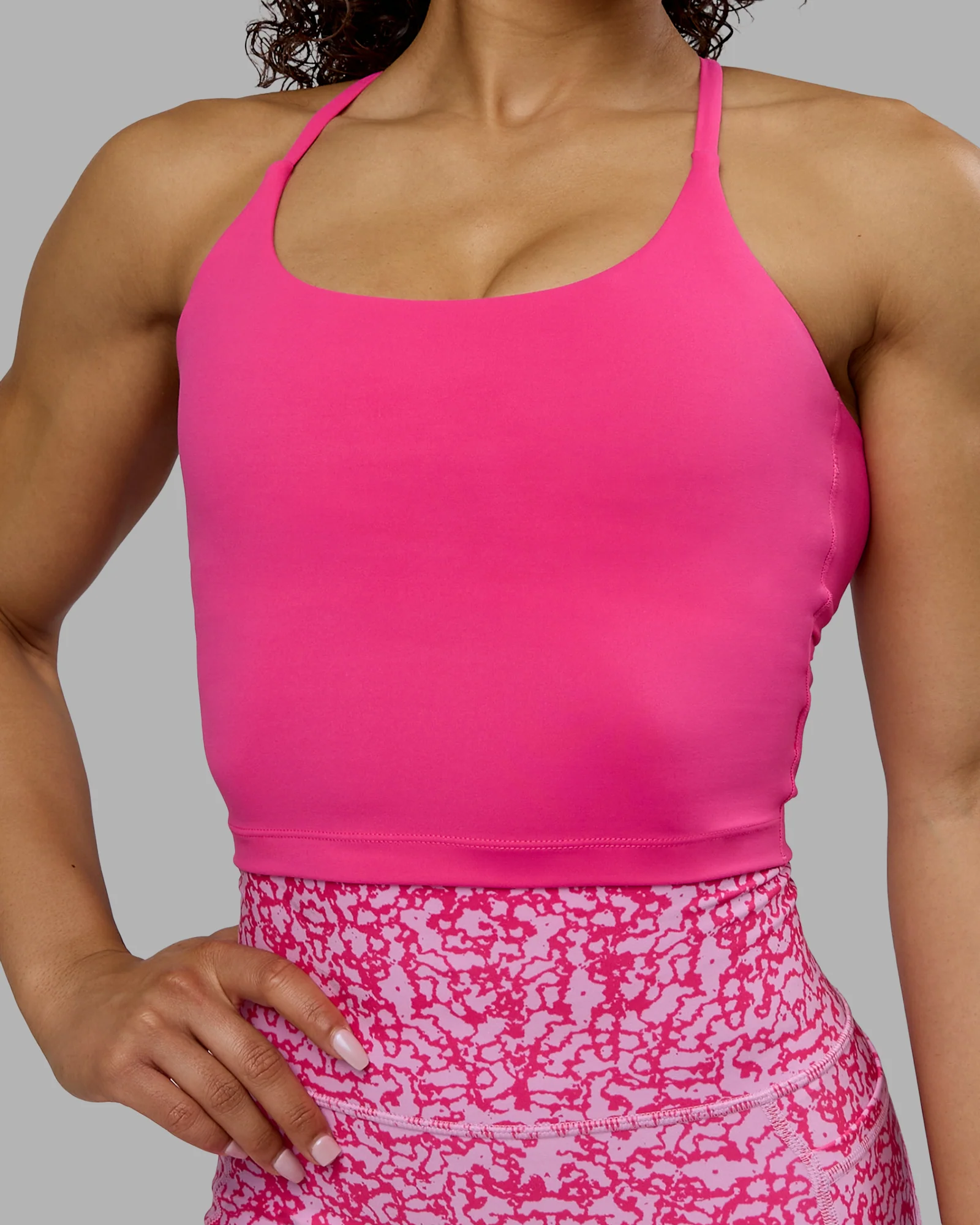 17937-twist-tank-with-shelf-bra-ultra-pink-7.webp Twist Tank With Shelf Bra - Ultra Pink