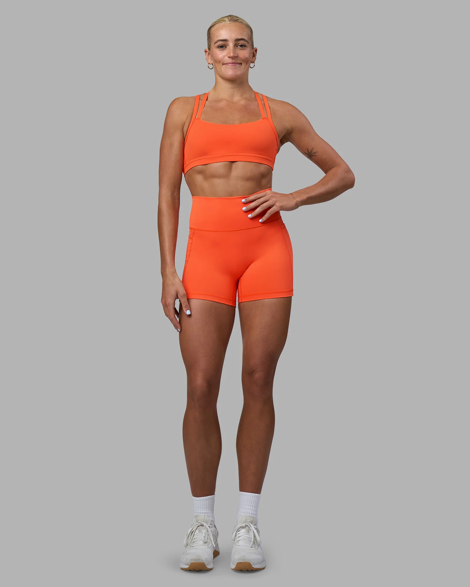 Velocity Sports Bra - Ultra Orange
