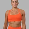 Velocity Sports Bra - Ultra Orange